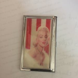 Retro Red Hot Marilyn Monroe Visitenkartenhalter Kreditkartenetui