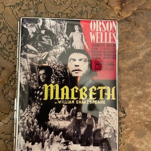 Retro Orson Welles Macbeth 1-Clip Cigarette Wallet Case I.D. Business Credit Card Holder