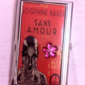 Josephine Baker Sans Amour Visitenkartenetui Kreditkartenetui