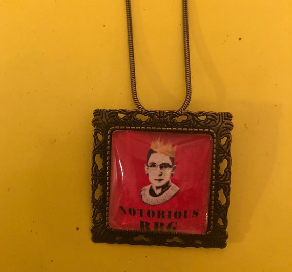 Brooch Pin Retro Notorious RBG Ruth 