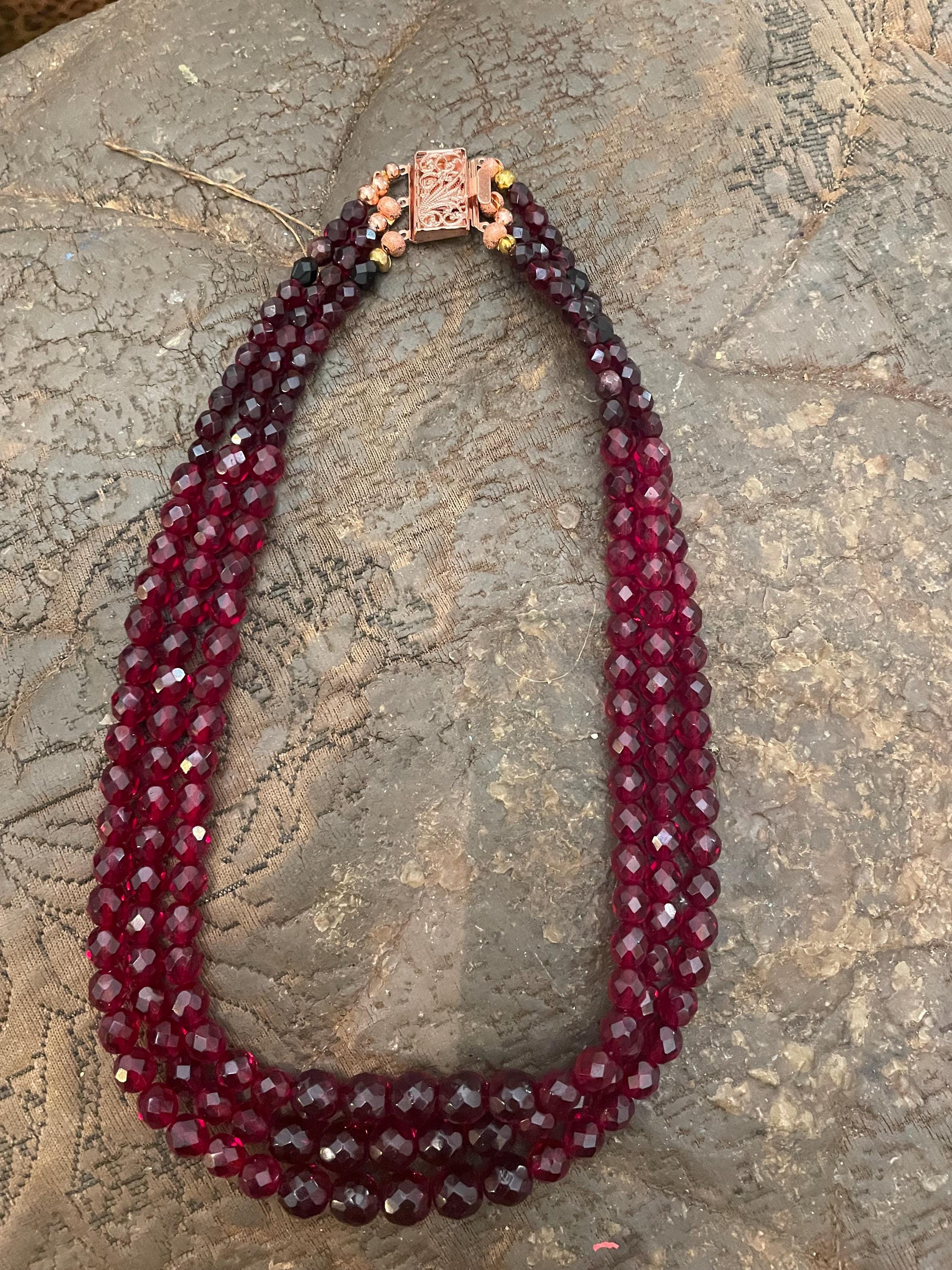 Collana Cristalli Sfaccettati | Marlù Gioielli - Srl - Foto 5