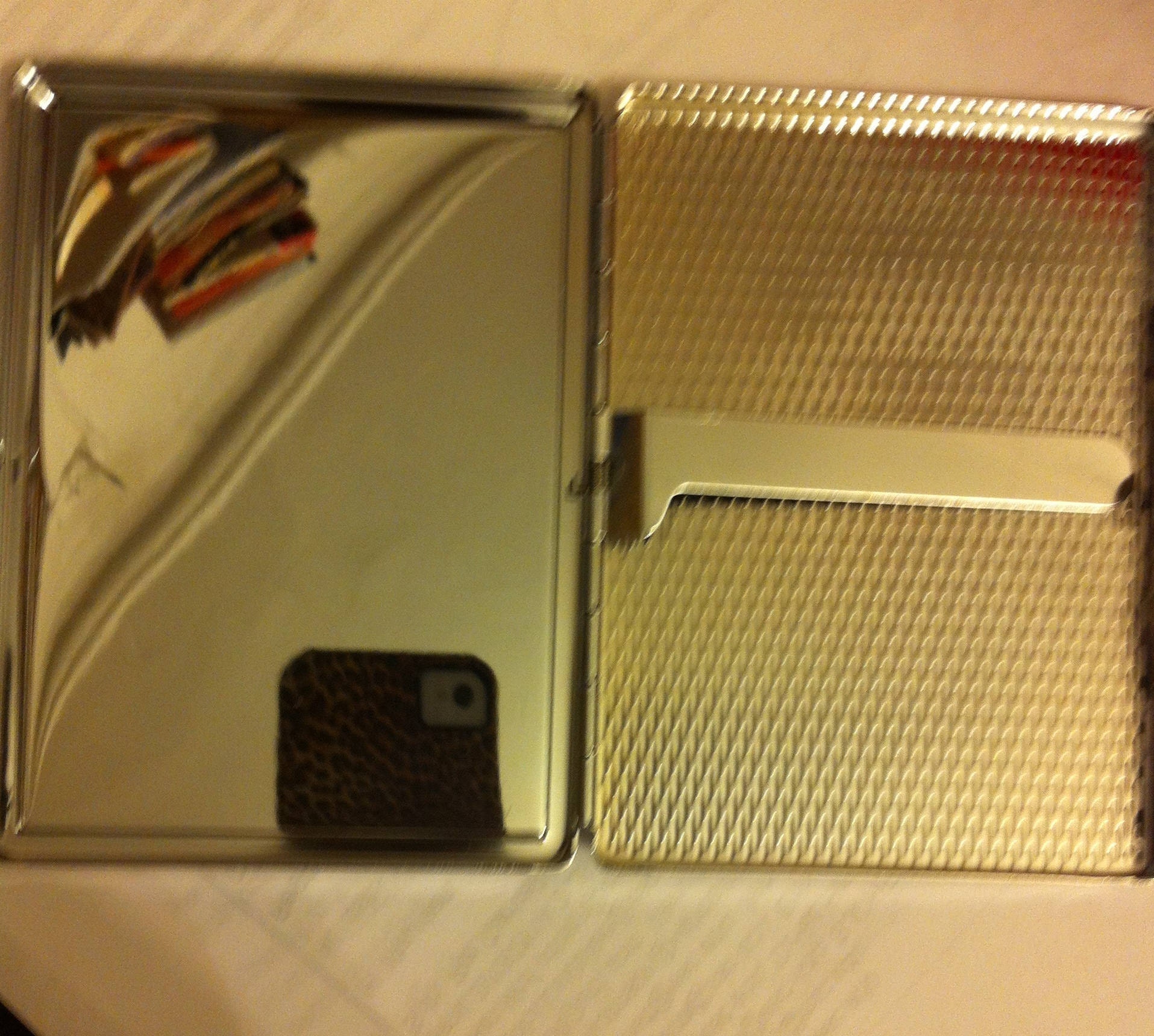 beatles cigarette case Beatles Revolver 1-Clip Wallet I.D. Cigarette Case Business Credit Card  Holder