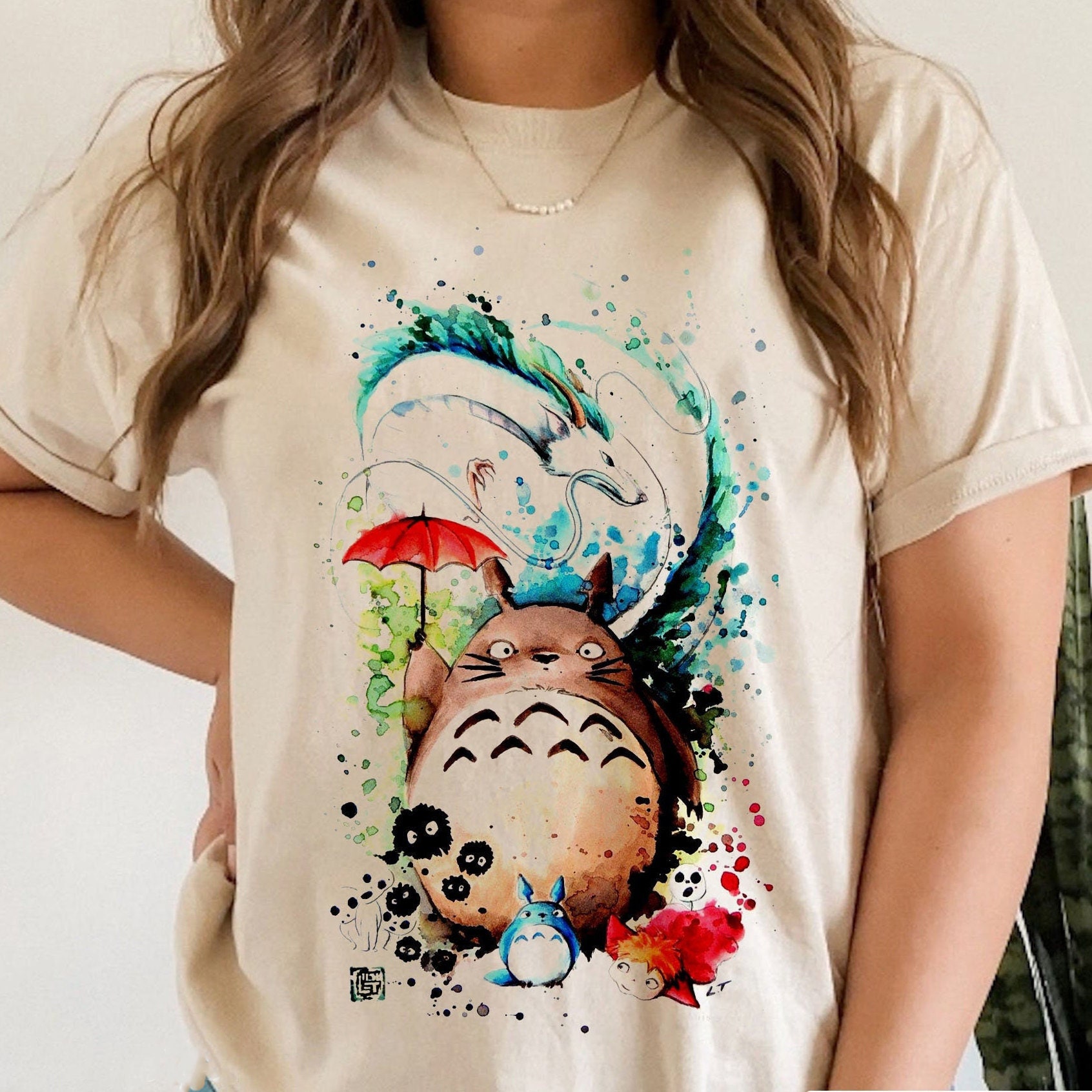 T shirt outlet totoro femme