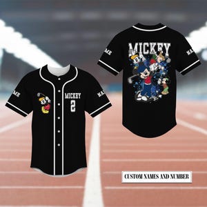 Disney Golf Mickey Baseball Jersey, Mickey Plays Golf Shirt, Disney Gifts for Golf Lovers, Disney Mickey Gift for Kids and Adults