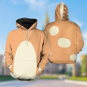 Sudadera con capucha para cosplay, camiseta familiar de perro azul, sudadera con capucha de disfraz de mamá azul, sudadera con capucha 3D de disfraz de perro azul, disfraz de Halloween