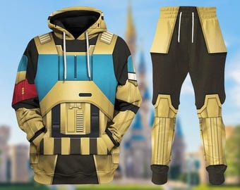 Shore Trooper Star Wars Hoodie, Beach Trooper Jogger Outfit, Cosplay Inspired Loungewear, Sci-Fi Tracksuit for Fan, Gift For Him