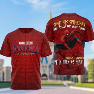 Spider Man Brand New Day 3D T-Shirt, Marvel Superhero Shirt, Spider Man Graphic Tee, Comic Hoodie, Brand New Day Sweatshirt