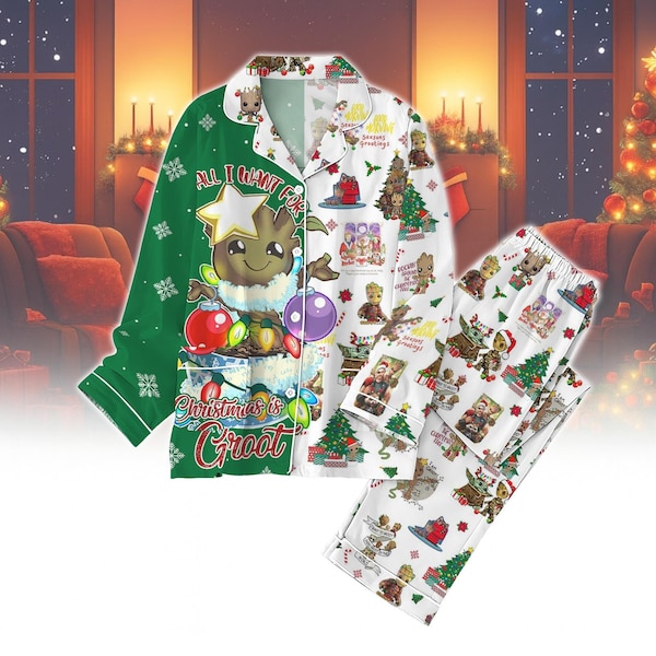 Groot Pajamas Womens - Etsy UK