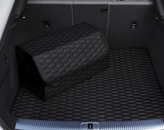 Exklusiver Kofferraum Organizer & Magnetverschluss, Premium Geschenk für Ihn, Kofferraum Organizer in 4 Größen
