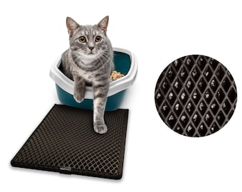 Waterproof Double Layer Pets mat in 6 colours, Double Layer Pet Litter Mat for Cats – Non-slip, Washable, and Efficient Sand Collection