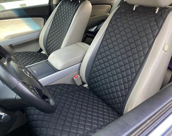 Perforated Eco leather Seat Covers in 10 Colours, Universal Fit Car Seat Covers, Car Interior Kit, Custom Seat Covers, Non slip  Seat Cover