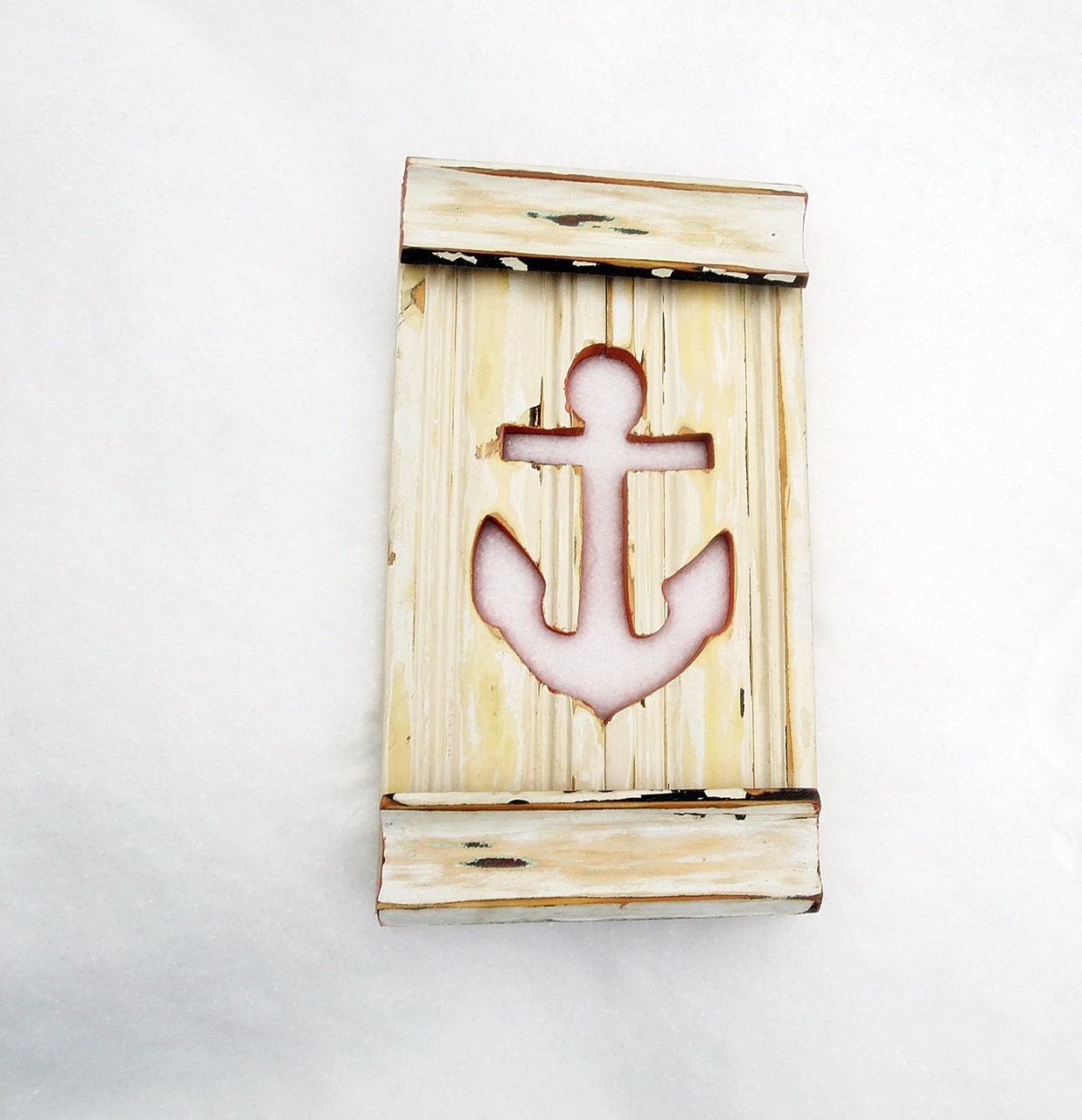 Anchor Wall Art Nautical Beach Decor Reclaimed Wood Art - Etsy