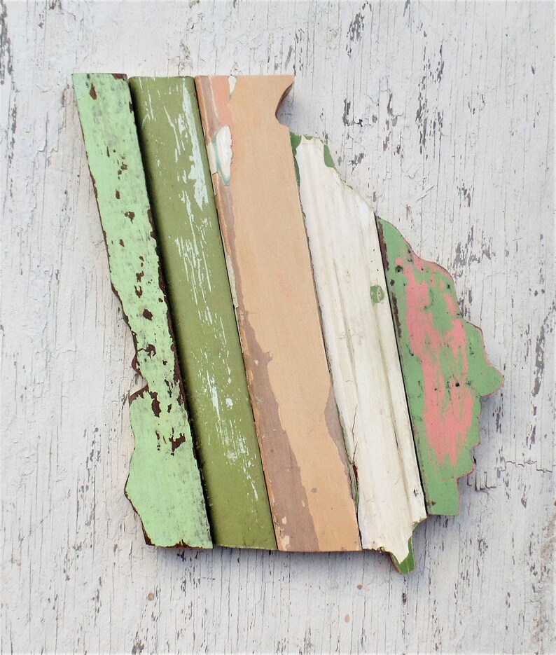 Wooden Wall Art State Outline Wedding Decor Etsy