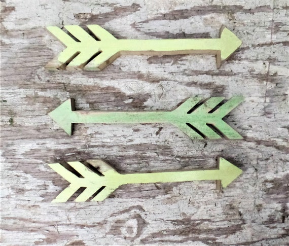 Three Wooden Arrows Junk Gypsy Decor Arrow Wall Art Bohemian Decor Boho Wall Decor Wooden Arrow Nursery Decor Boho Dorm Decor