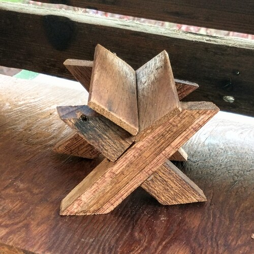 Small Manger Nativity Decor Reclaimed Wood Manger Christian - Etsy