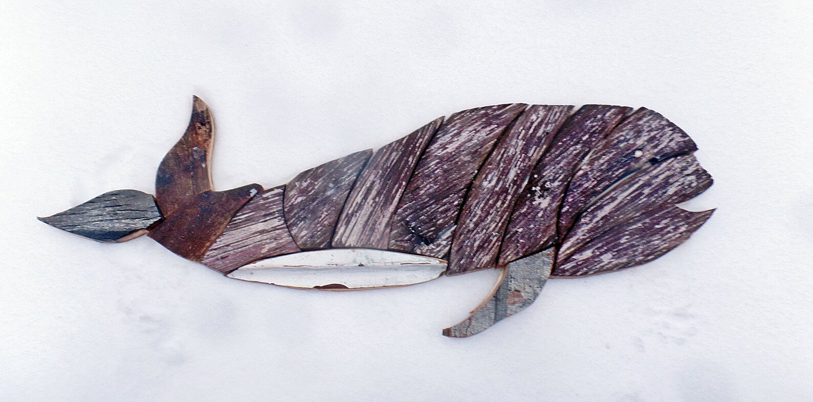 Ballena de madera decoración del vivero náutico arte de la | Etsy