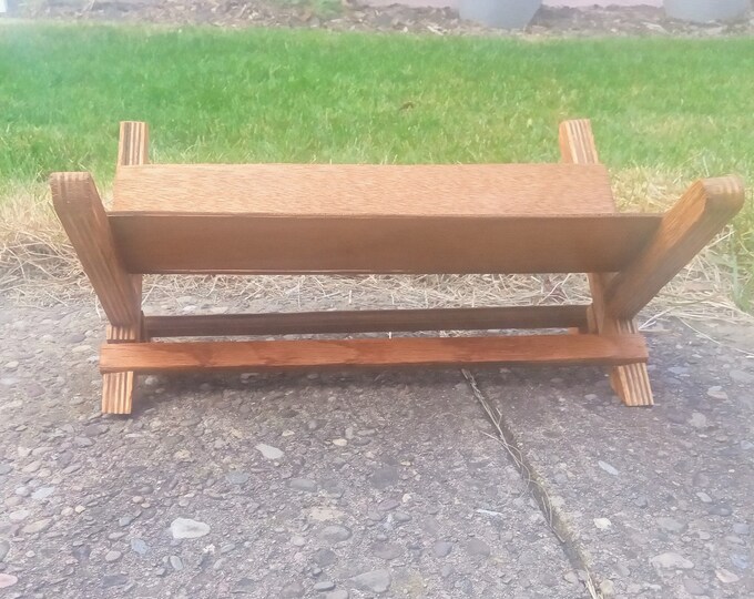 Outdoor Wooden Manger Large Christmas Manger Life-size Nativity Scene