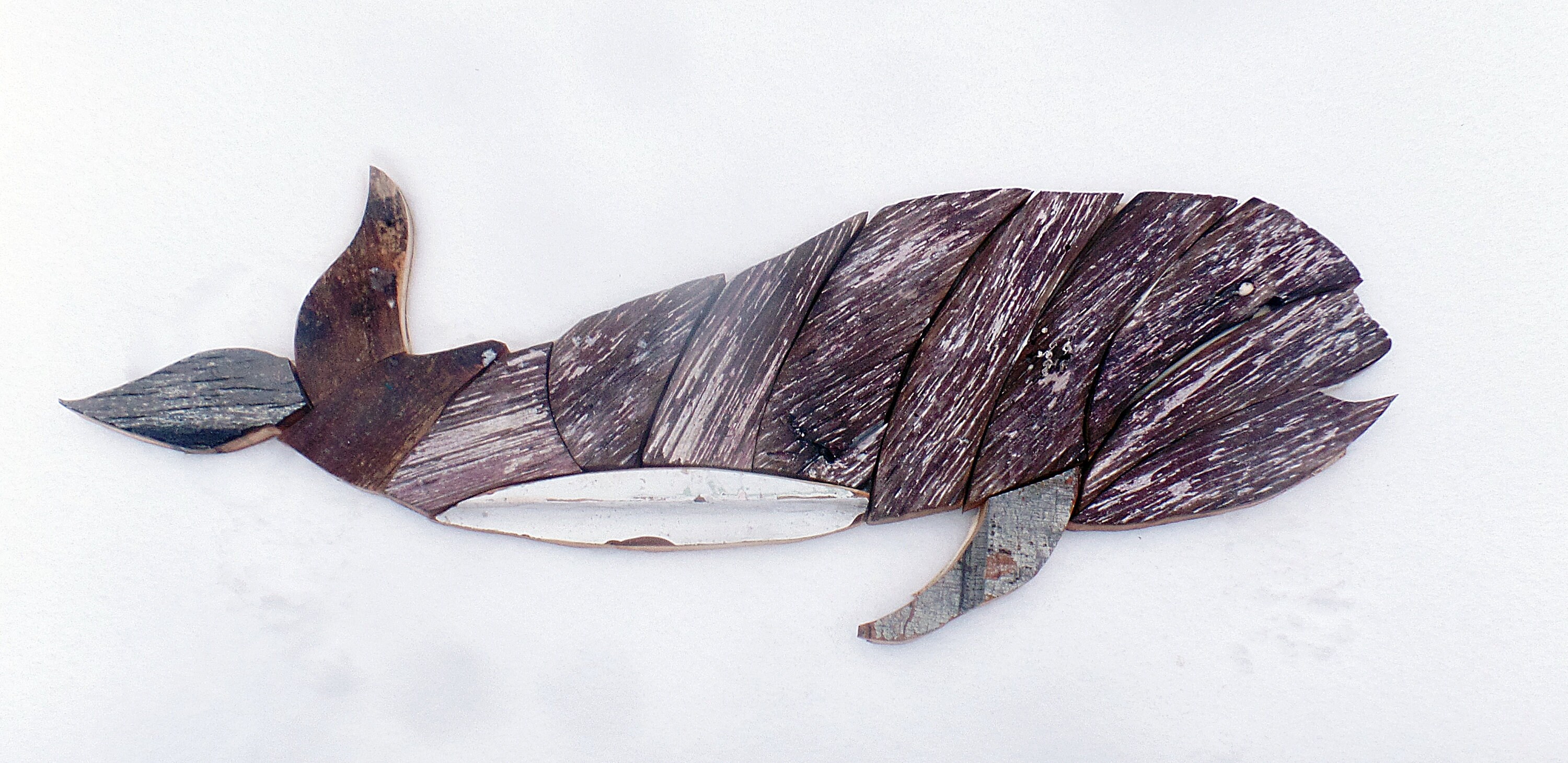 Ballena de madera decoración del vivero náutico arte de la | Etsy