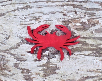 Wooden Crab, Coastal Wall Art, Beach House Art, Maryland Home Decor, Baltimore Art, Annapolis Wall Art, Weathered Wood Art, Crab Decor