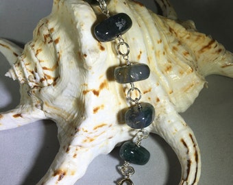 Boldly Beautiful Bracelet Agates and Sterling Silver
