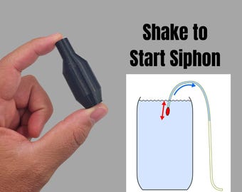 Garden Hose Siphon, Shaker Style, for Watering Outdoor Plants