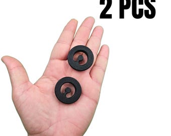 Cargo Cover Retainer Clip for Chevrolet Bolt EV, 2 pcs (Black)