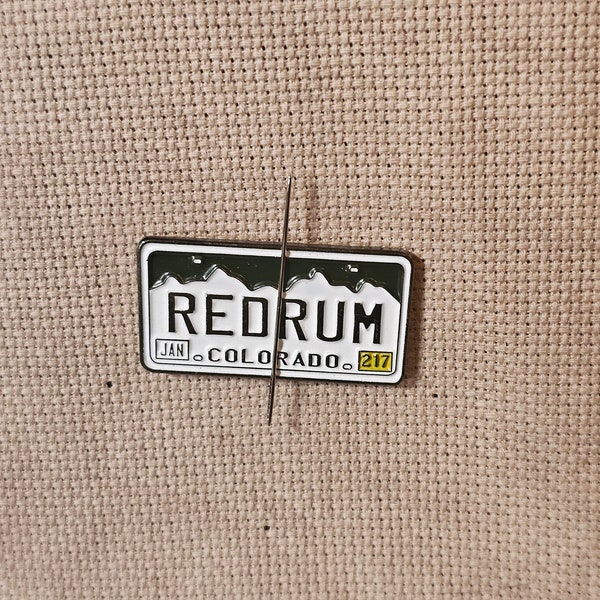 Redrum Magnetic Needle Minder for Embroidery Cross Stitch Needlepoint Diamond Painting Horror Halloween Occult