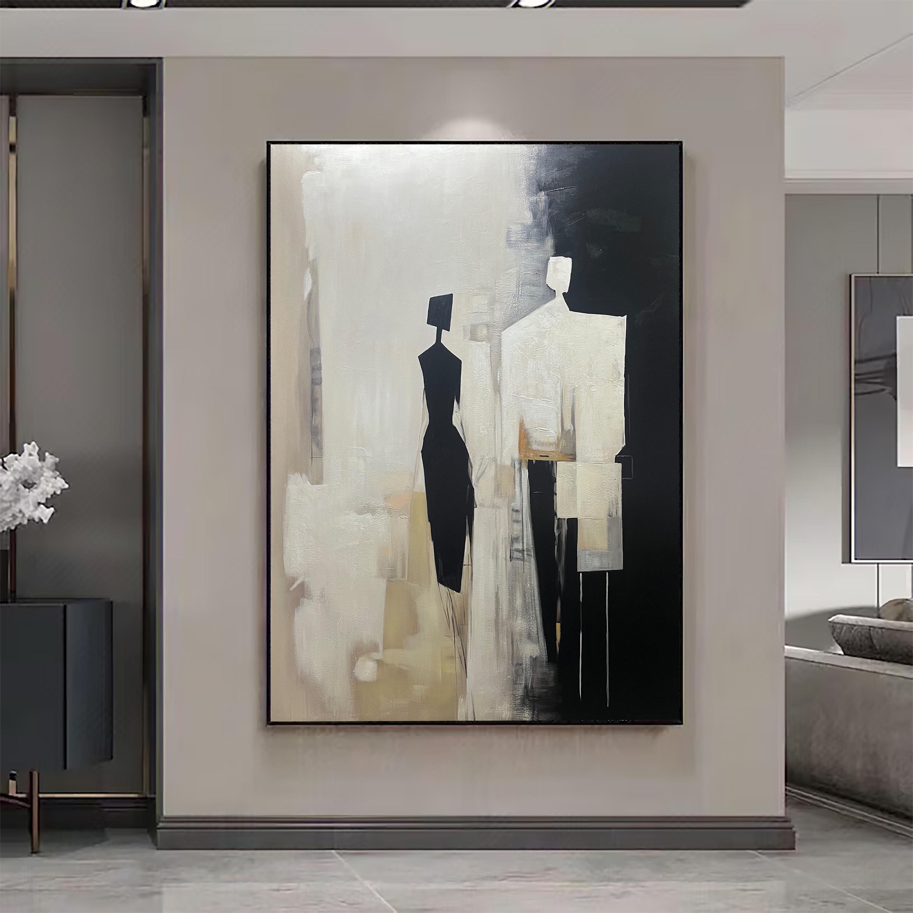 Original Woman Painting Original Portrait Art Woman Abstract Painting ...