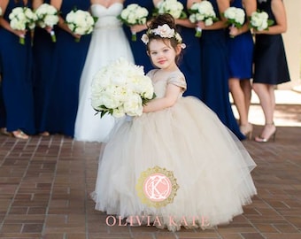 bridesmaid flower girl dresses