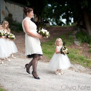 Cotton Flower Girl Dress image 3