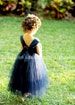 Navy Flower Girl Dresses | Flower Girl Tulle Dress | Baby Wedding Dress | Toddler Flower Girl | Princess Girls Dress | Flower Girl Tutu 