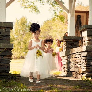 Vintage Style Flower Girl image 1