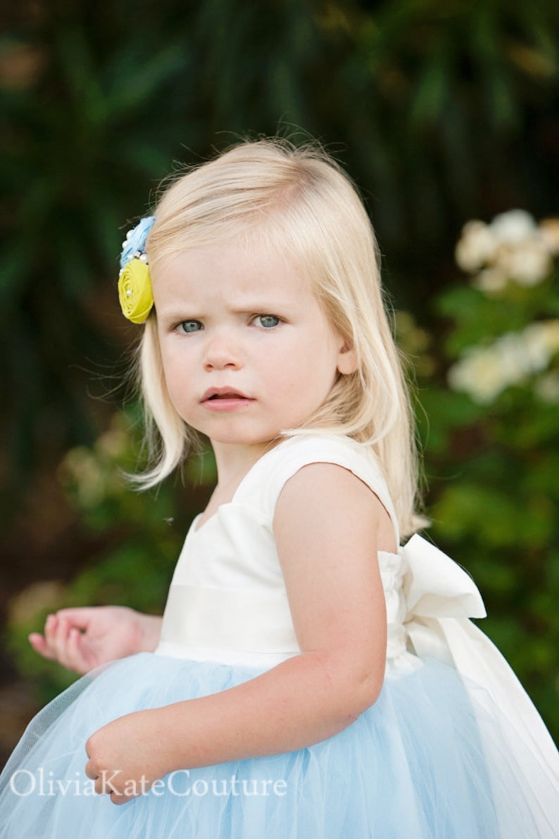 Custom Color Flower Girl Dress Etsy