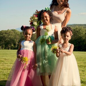 Vintage Style Flower Girl image 2