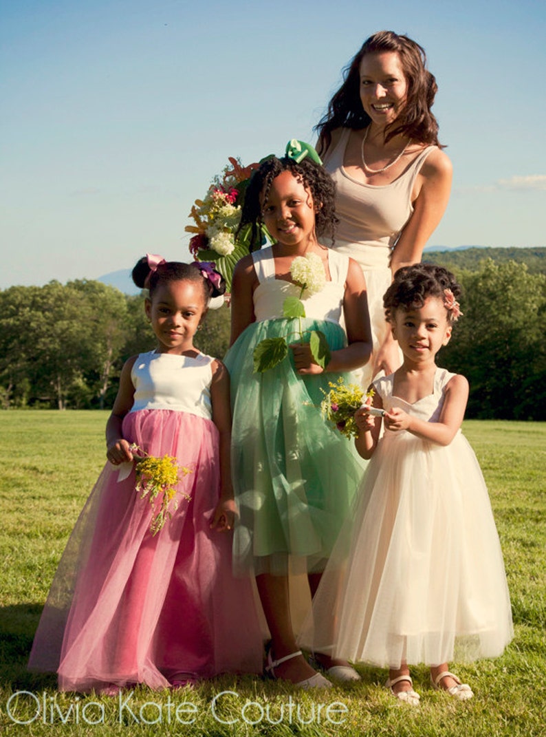 Vintage Style Flower Girl image 2