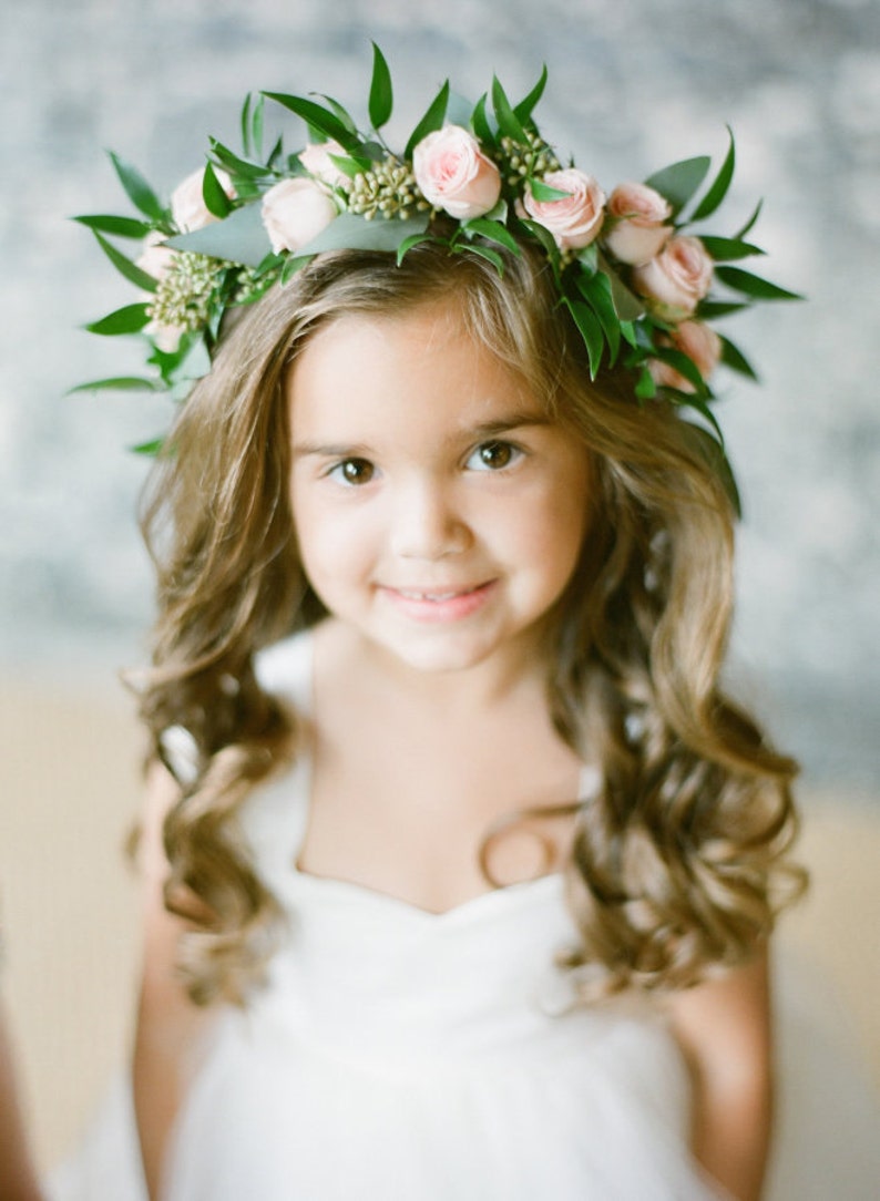 As Seen on Stylemepretty Flower Girl Dress Floor Length image 1