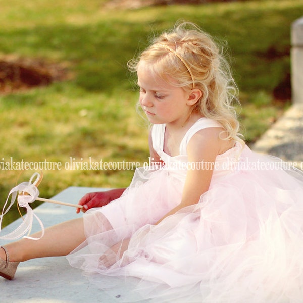 Flower Girls Dress Pale Pink