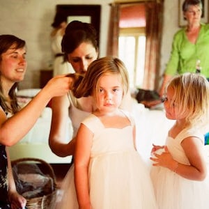 Cotton Flower Girl Dress image 4