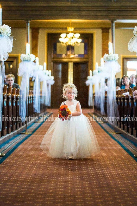 tutu flower girl dresses vintage