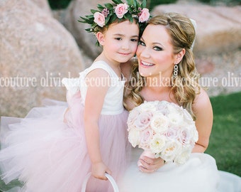 Flower Girl Dress PINK BLUSH Dress