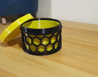 Honeycomb storage container Digital File - Commercial Use