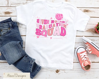 Seventh Grade Graduation Squad Shirt, Last Day Of School T-Shirt, End Of the School Year Shirt, Graduation Gift, Classmates Matching Shirt