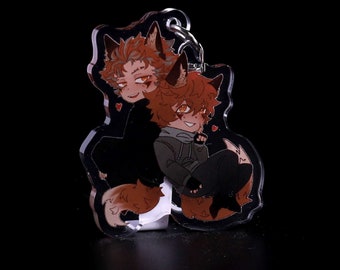 TPOF Fox / BTD Ren Hana Acrylic Charm Keychain