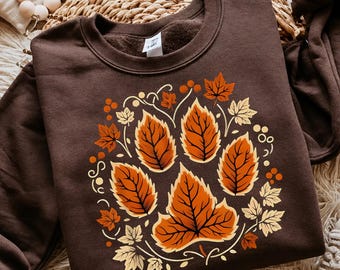 Autumn Leaves Paw Print PNG, Fall Clipart Digital Download