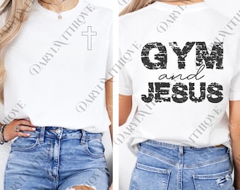 Gimnasio y Jesús png, png de dos caras, funda para bomba de gimnasio, gimnasio cristiano digital, gimnasio png, funda para bomba de culturismo, mujer de Dios png