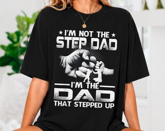 Ich bin nicht der Schritt-Dad, ich bin der Vater, der PNG, Familie Humor Digital Download