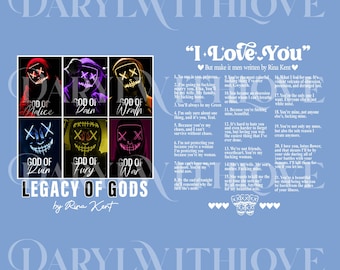 Citações do livro Legacy of Gods I Love You, 2 lados png, Legacy of Gods Heathens png, Romance sombrio, Livresco png