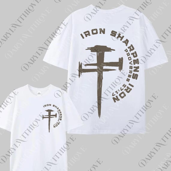 Iron Sharpens Iron Christian png, Christian Gym Digital, Christian png, Christian png, Proverbs Bible Verse Digital, Jesus png