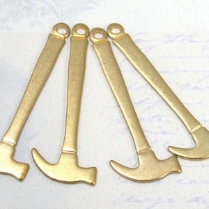 Encantos de martillo de latón (8X) (M612)