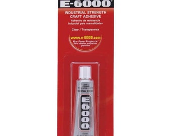 E-6000 Adhesive All purpose Craft Glue 0.18 OZ - .5 OZ (T300)